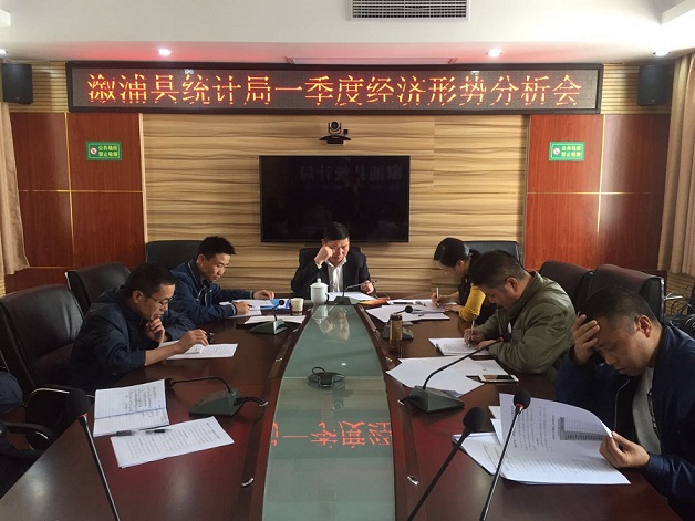 溆浦县统计局召开一季度经济形势分析会